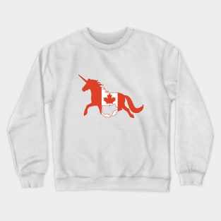 Canadian Unicorn Crewneck Sweatshirt